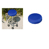Maxbell Home Bar Stool Covers Round Chair Seat Cushions Sleeves-2 pcs Blue