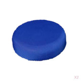 Maxbell Home Bar Stool Covers Round Chair Seat Cushions Sleeves-2 pcs Blue