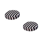 Maxbell Home Bar Stool Covers Round Chair Seat Cushions Sleeves-2 pcs Strip