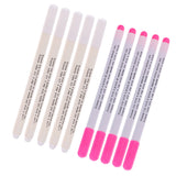 Maxbell 10Pc Water Erasable Pen Tailor Vanishing Marker Water Soluble Pen Pink White