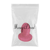 Maxbell 2Pcs 35cm Bar Stool Cover Round Lift Chair Seat Sleeve Polyester Salon Red