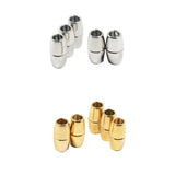 Maxbell 10 Pieces Alloy Magnetic Clasp for DIY Bracelet Necklace Findings Multicolor