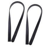 Maxbell 2 Pieces Mens Casual Automatic Waist Strap Belt Waistband without Buckle