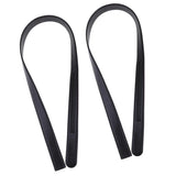 Maxbell 2 Pieces Mens Casual Automatic Waist Strap Belt Waistband without Buckle