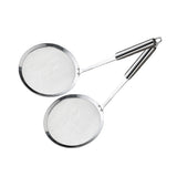 Maxbell 2x Stainless Steel Oil Filter Spoon Hot Pot Skimmer Frying Filter Spoon 16cm