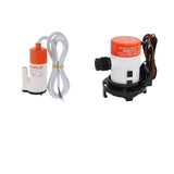 Maxbell Seaflo 12V 600GPH Submersible Bilge Pump & 3.2 GPM 12L Water Pressure Pump