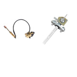 Maxbell Fuel Tank Switch Valve Petcock + Read Disc Brake Caliper for Honda