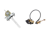 Maxbell Fuel Tank Switch Valve Petcock + Read Disc Brake Caliper for Honda