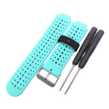 Maxbell 2 Pieces Replacement Band for Garmin Forerunner 220 230 235 620 Multi-Color