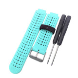 Maxbell 2 Pieces Replacement Band for Garmin Forerunner 220 230 235 620 Multi-Color
