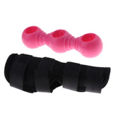 Maxbell 2 Pack Dog Leg Protects Wounds Brace & Dog Rubber Best Chew Treat Fetch Toy