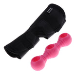 Maxbell 2 Pack Dog Leg Protects Wounds Brace & Dog Rubber Best Chew Treat Fetch Toy