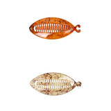 Maxbell 2 Pieces Novelty Resin Fish Tail Hair Banana Clip Lady Girl Hair Accessories