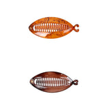 Maxbell 2 Pieces Resin Fish Tail Hair Banana Clip Lady Girls School Girls Hair Clip