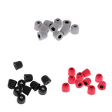 Maxbell 30 Pieces Earbud Memory Foam Eartips Earplug Tips For InEar Headphone 4.5 mm
