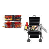 Maxbell 1/12 Dollhouse Furniture Miniatures Oven w. Foods Barbecue BBQ Kitchenware