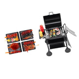 Maxbell 1/12 Dollhouse Furniture Miniatures Oven w. Foods Barbecue BBQ Kitchenware