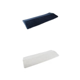 Maxbell 2 Pieces Triangle Lumbar Support Wedge Pillow Bed Waist Cushion for Sleeping