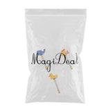 Maxbell 3Pcs Yellow Pool & Spas Thermometer Floating Water Temperature with Rope