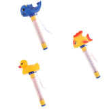 Maxbell 3Pcs Yellow Pool & Spas Thermometer Floating Water Temperature with Rope