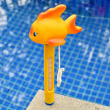 Maxbell 3Pcs Yellow Pool & Spas Thermometer Floating Water Temperature with Rope