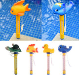 Maxbell 3Pcs Yellow Pool & Spas Thermometer Floating Water Temperature with Rope