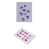Maxbell 22 Pieces Forget-me-not Verbena Real Pressed Dried Flowers for Nail Art
