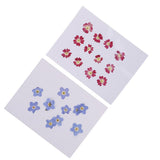 Maxbell 22 Pieces Forget-me-not Verbena Real Pressed Dried Flowers for Nail Art