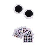 Maxbell Plastic Concave Eyes & Eyes Chips Pattern for 12inch Blythe Doll DIY Making