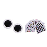 Maxbell Plastic Concave Eyes & Eyes Chips Pattern for 12inch Blythe Doll DIY Making