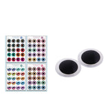 Maxbell Plastic Concave Eyes & Eyes Chips Pattern for 12inch Blythe Doll DIY Making
