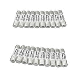 Maxbell 20 Pieces 1000VDC Fusible Safety Solar PV Explosion-proof Fuse 16A + 20A