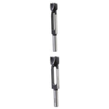 Maxbell 2 Pieces Dowel Tapered Snug Plug Cutters 13MM 1/2 Inch Shank 14mm + 10mm