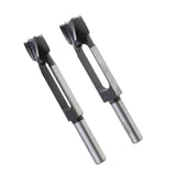 Maxbell 2 Pieces Dowel Tapered Snug Plug Cutters 13MM 1/2 Inch Shank 14mm + 10mm