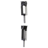 Maxbell 2 Pieces Tapered Snug Plug Cutters 13MM 1/2 Inch Shank 30mm + 35mm