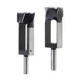 Maxbell 2 Pieces Tapered Snug Plug Cutters 13MM 1/2 Inch Shank 30mm + 35mm