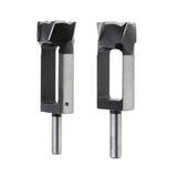 Maxbell 2 Pieces Tapered Snug Plug Cutters 13MM 1/2 Inch Shank 30mm + 35mm