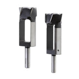 Maxbell 2 Pieces Tapered Snug Plug Cutters 13MM 1/2 Inch Shank 30mm + 35mm