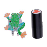 Maxbell Long Lasting Golf Ball Stamp Stamper Marker Frog Hat Cap Clip for Golfer