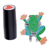 Maxbell Long Lasting Golf Ball Stamp Stamper Marker Frog Hat Cap Clip for Golfer