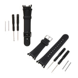 Maxbell 2 Pieces Silicone Rubber Wristwatch Bands for SUUNTO VECTOR Replacement