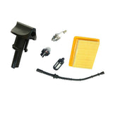 Maxbell Air Filter Fuel Filter &Choke Lever Knob for STIHL FS120 FS200 FS250 FS300