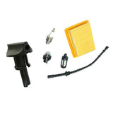 Maxbell Air Filter Fuel Filter &Choke Lever Knob for STIHL FS120 FS200 FS250 FS300