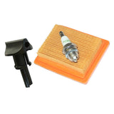 Maxbell Air Filter Spark Plug & Choke Lever Knob for Stihl FS120 FS200 FS250 FS300
