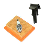 Maxbell Air Filter Spark Plug & Choke Lever Knob for Stihl FS120 FS200 FS250 FS300