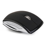 Maxbell 2Pcs 2.4 GHz Wireless Foldable Folding Arch Optical Mouse USB Mice for PC