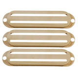 Maxbell 2 Sets Plastic Dual Hot Rail Humbucker Pickup Covers for Electric Guitar
