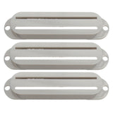 Maxbell 2 Sets Plastic Dual Hot Rail Humbucker Pickup Covers for Electric Guitar