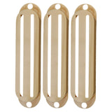 Maxbell 2 Sets Plastic Dual Hot Rail Humbucker Pickup Covers for Electric Guitar