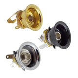 Maxbell 2 Pcs Bass String Tree String Retainer +1/4" Jack Plug Socket for TL Guitar